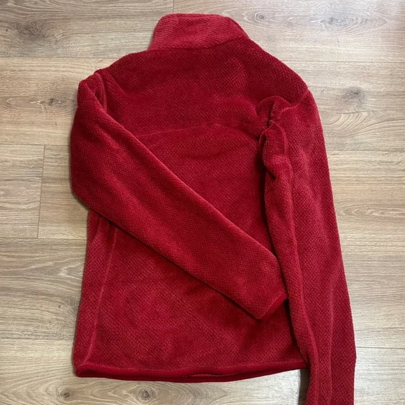 Patagonia Deep Red Fleece Pullover - Picture 2 of 3